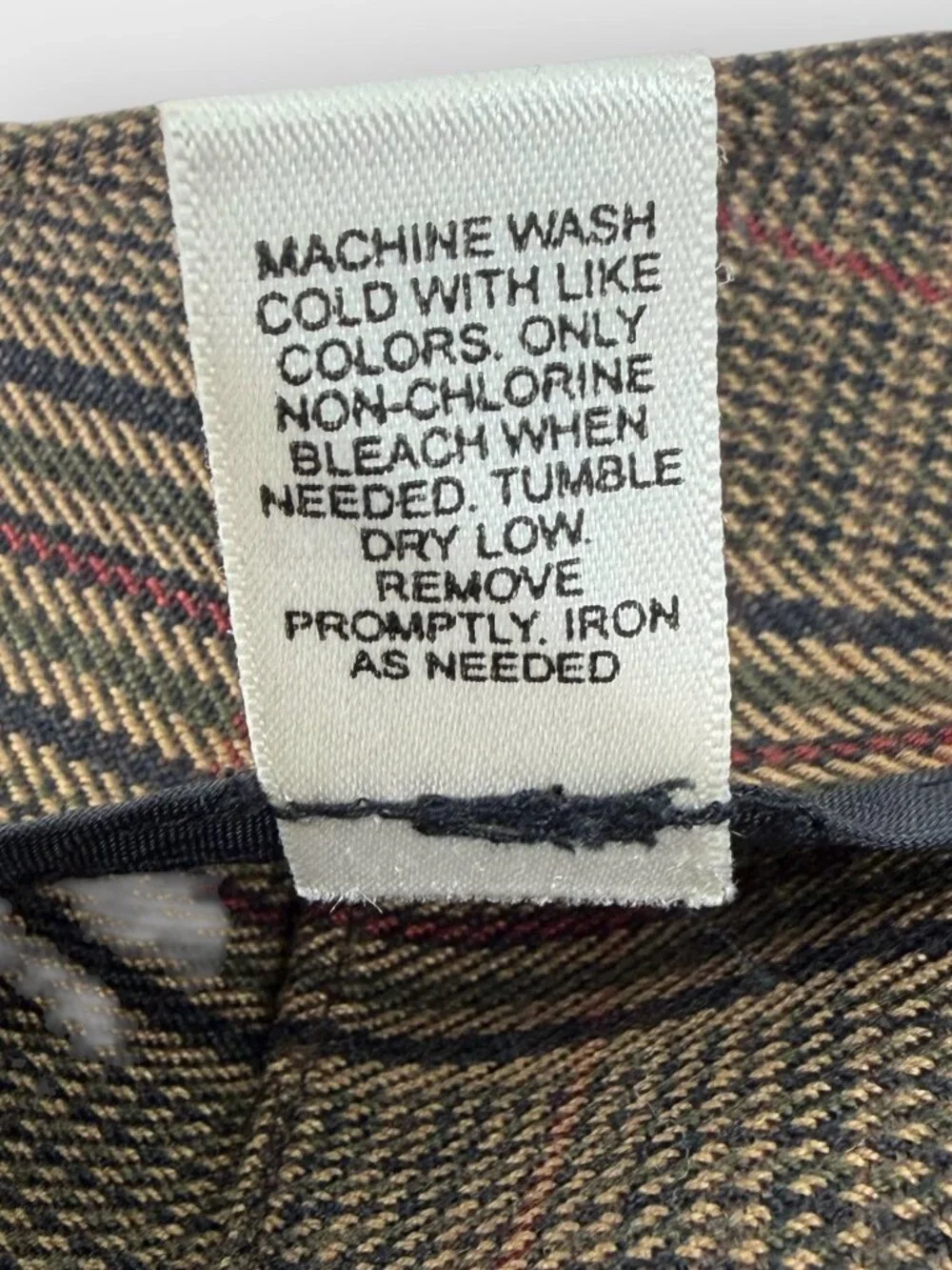 Cato brown plaid